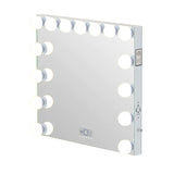 Myfitin Hollywood Mirror Pro Max - Tabletop or Wall Mount Mirror with 15 Dimmable LED Bulbs