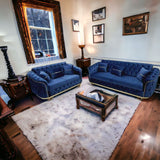 My Fitin Victorian Velvet Sofa (Bespoke)