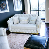 My Fitin Victorian Velvet Sofa (Bespoke)