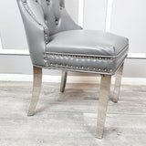 Myfitin Mayfair Leather Dining Chairs (Bespoke)