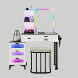 Myfitin Vanity set with large storage